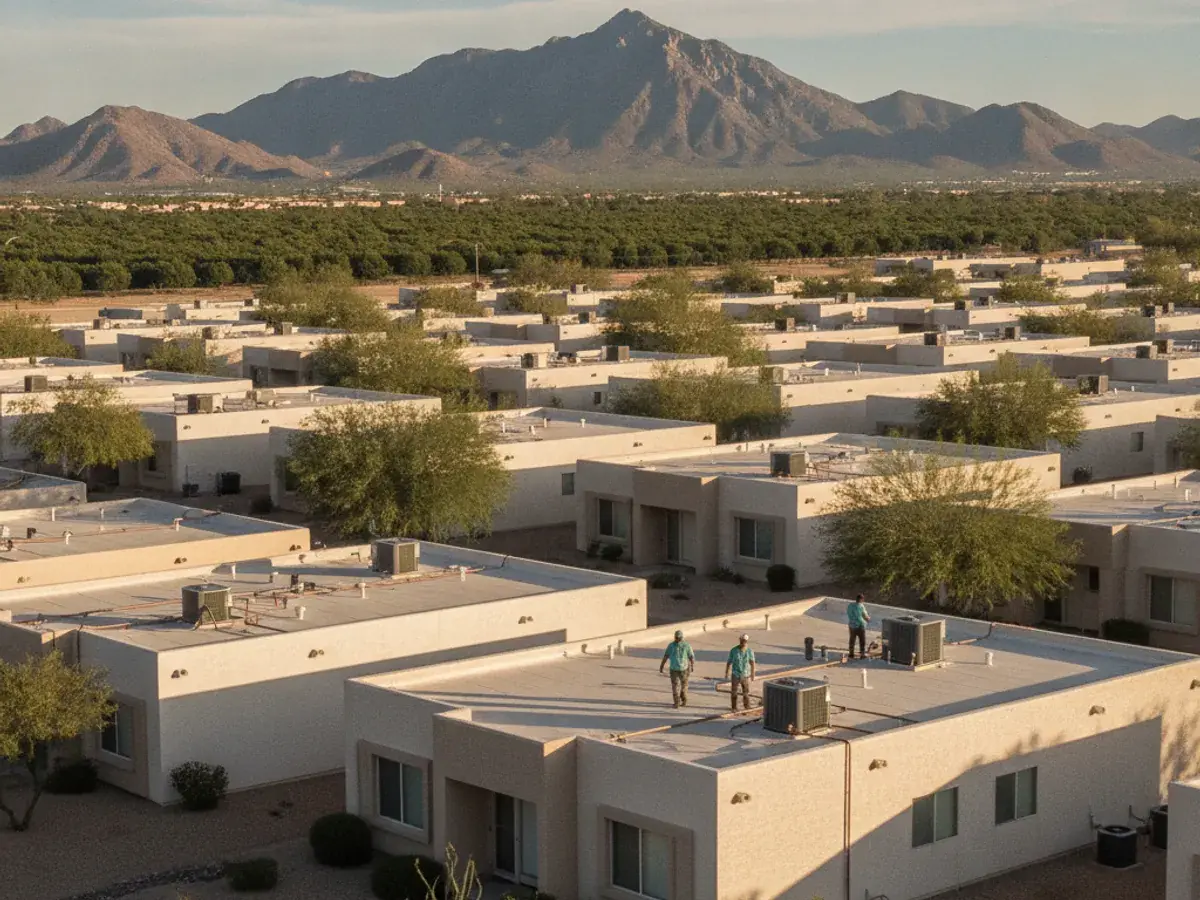 Homes in the Sahuarita and Green Valley part of the Tucson area, near Green Valley